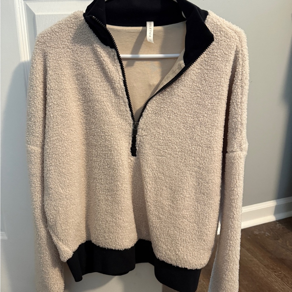 Fabletics Half Zip Cozy Pullover - image 1